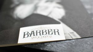 Brochure design for Barber Art & Crafts