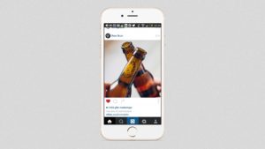 Beer Buzz logo in social media.
