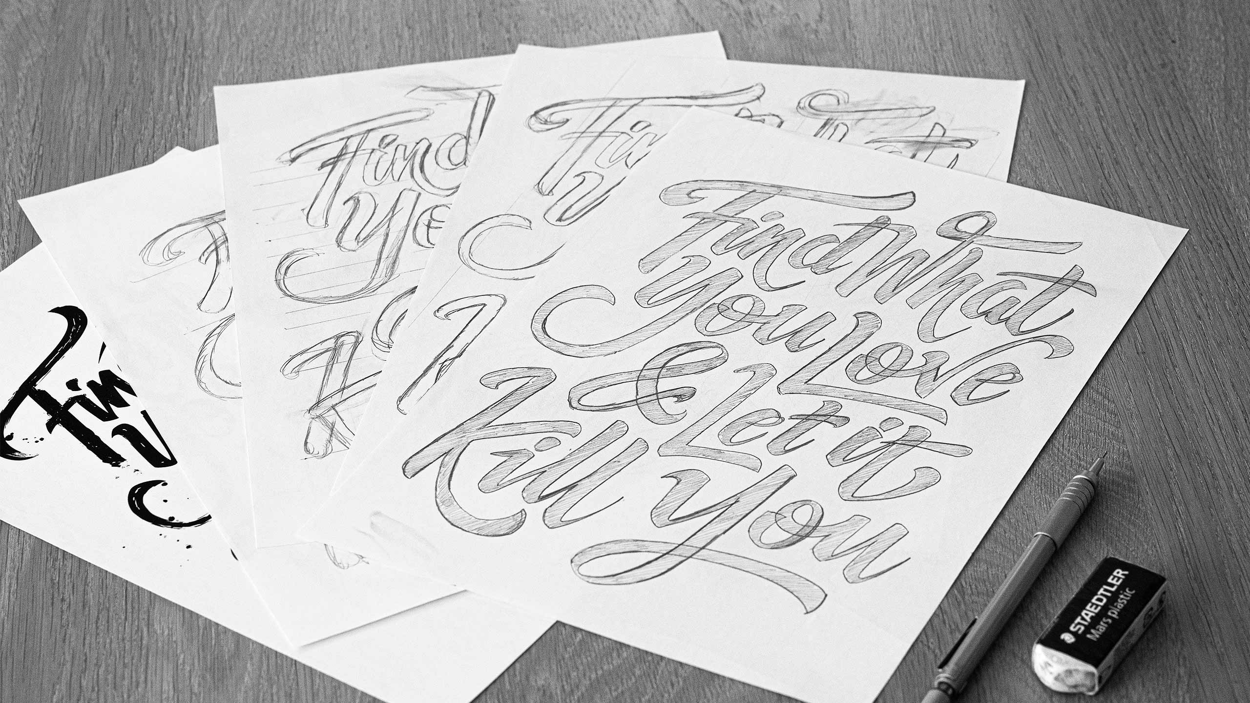 Sketches for Goode Luck