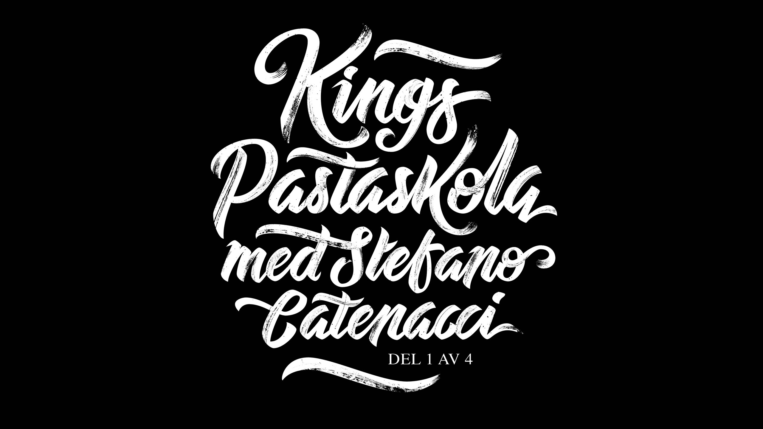 Final lettering for King Magazine.