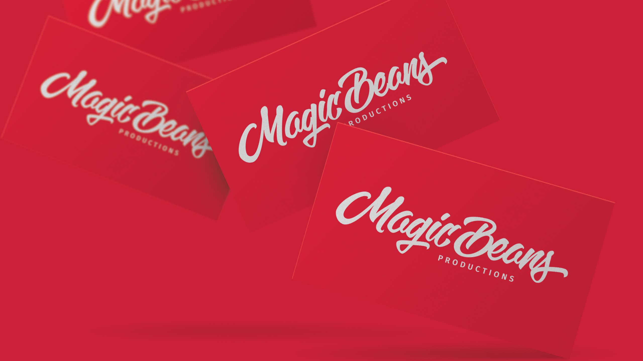 Business cards design for Magic Beans