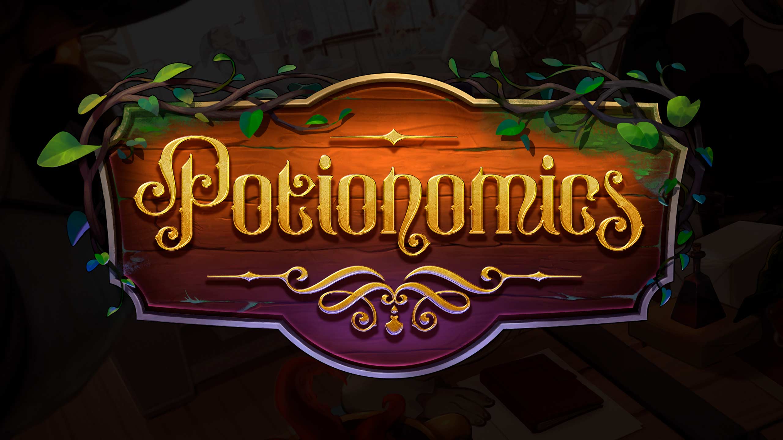 Final logo for Potionomics