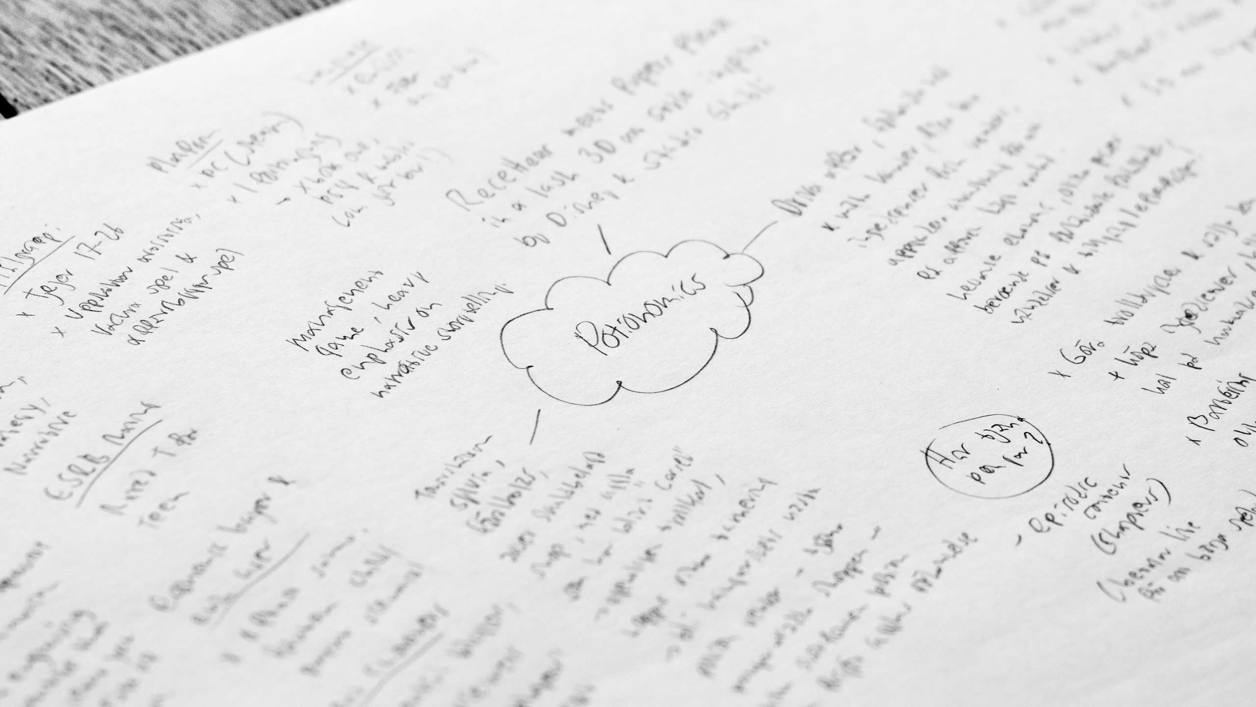 Sketches for Potionomics