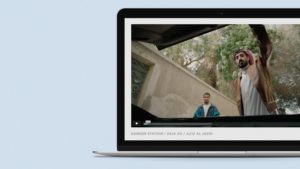 Vimeo site design for Two Tales.
