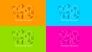 Final symbols for Perstorp 140 years anniversary.