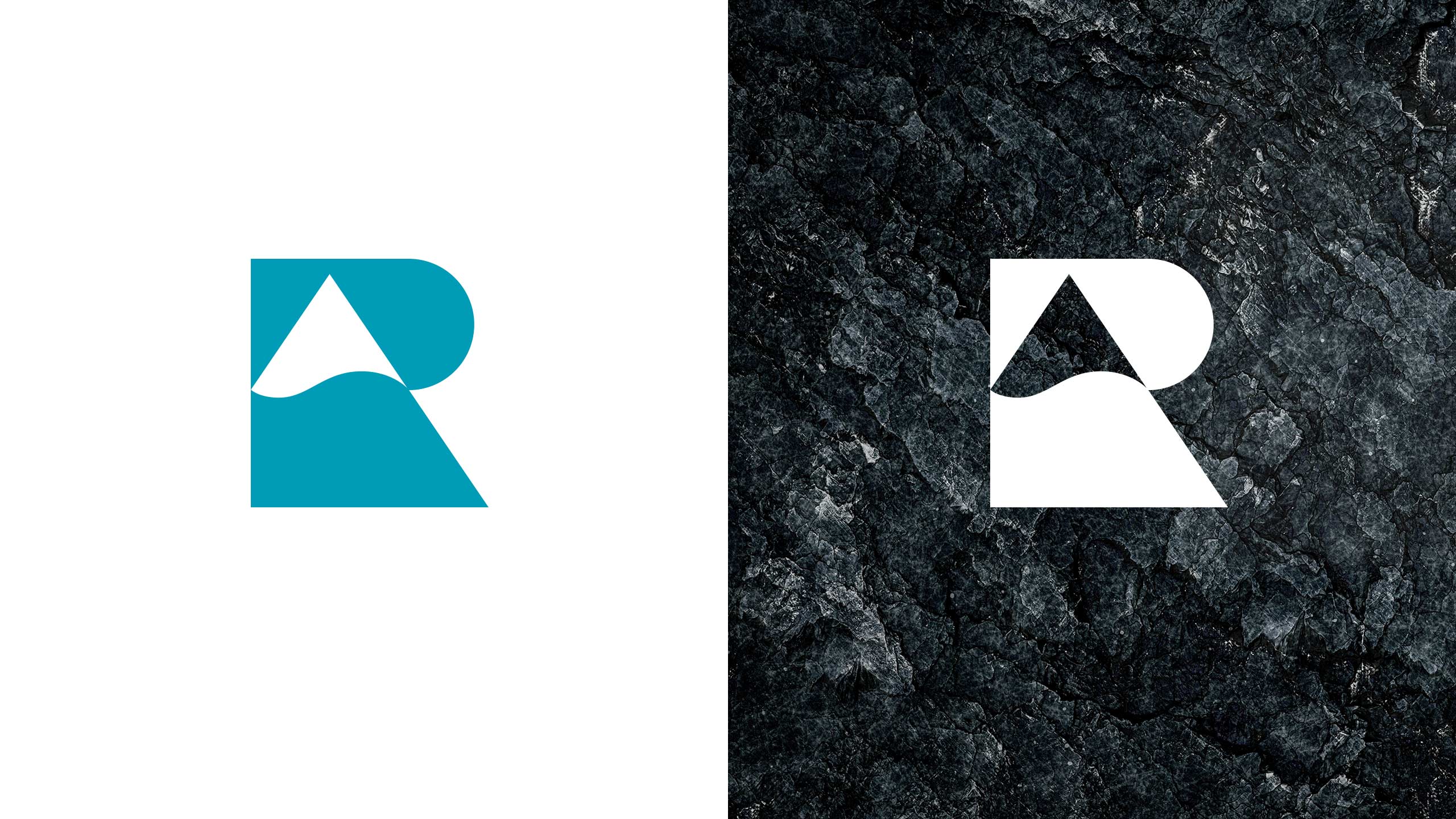 Monogram logo options for Rock Alliance.